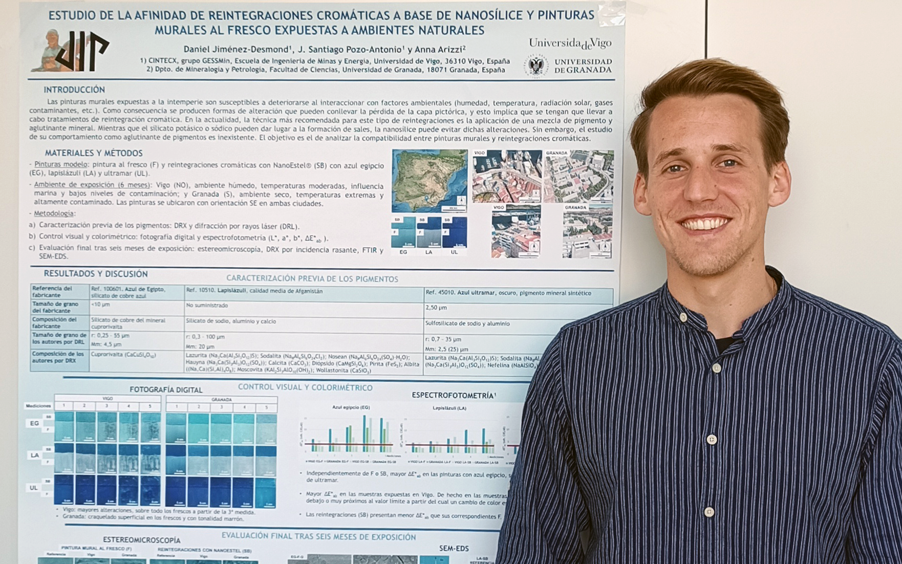 Daniel Jiménez en Jornadas de Investigadores Junior en Patrimonio