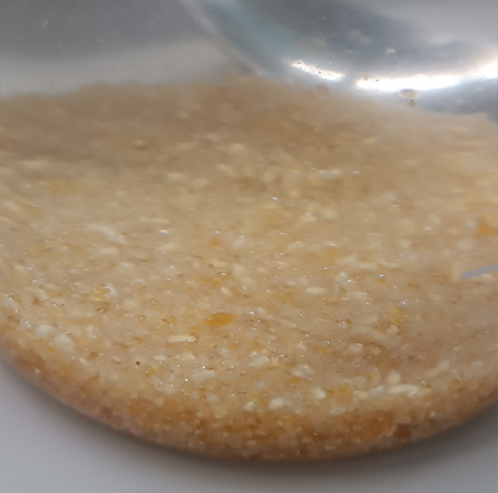 2. Preparation of rabbit glue binder