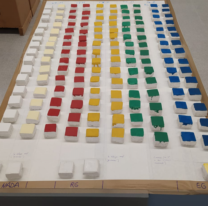 Tempera mock-ups