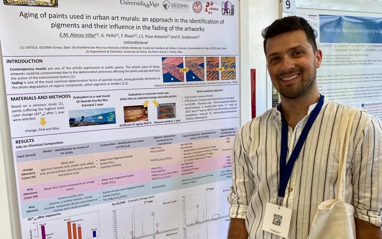Enrique M. Alonso Villar  in the TECHNART 2023 congress