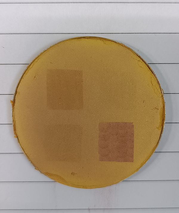 Mock-up laser irradiation