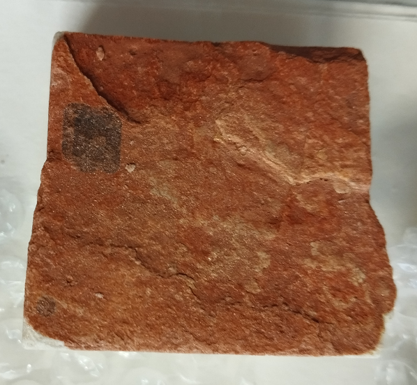Red Earth with casein irradiated