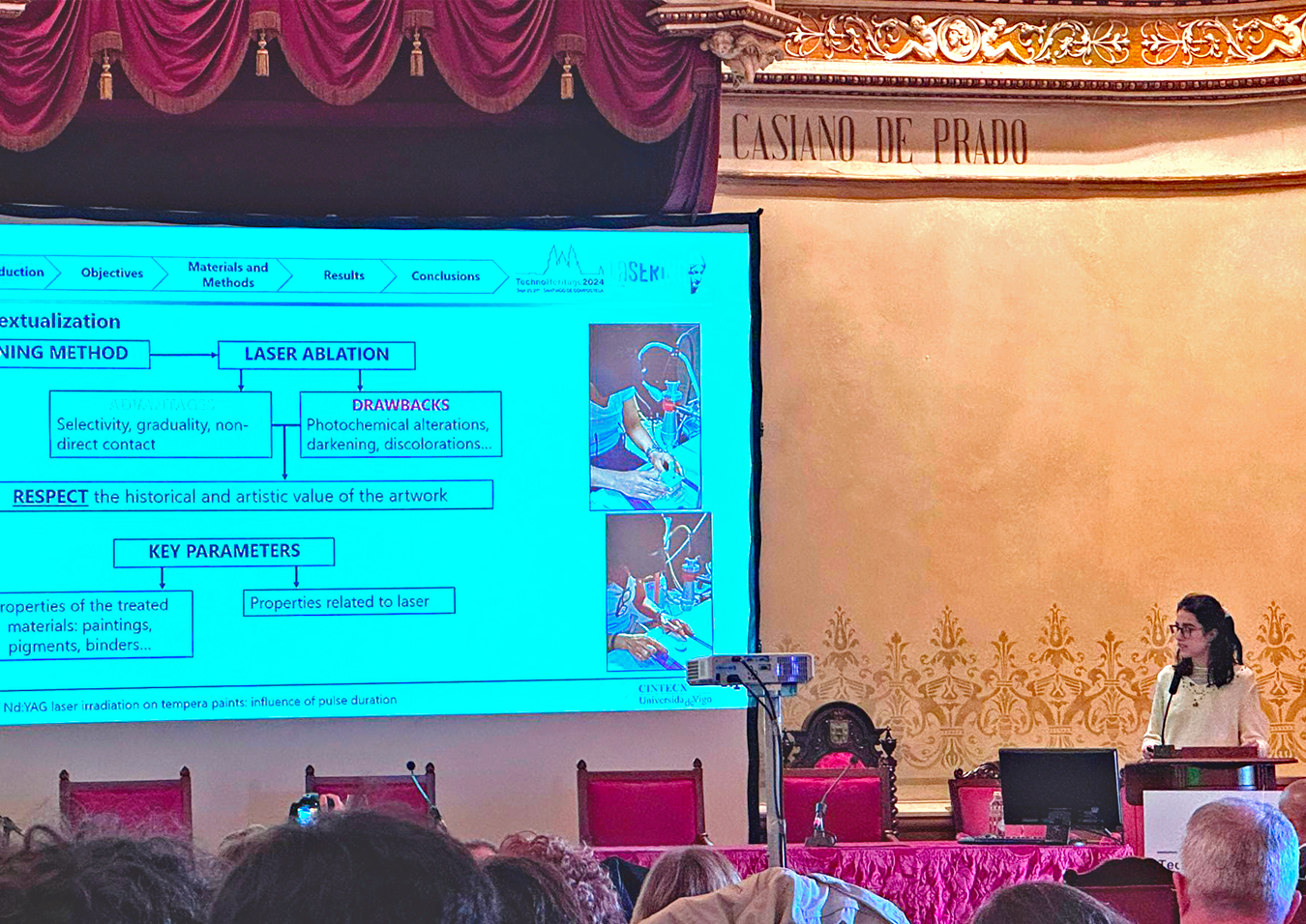 “Effects of Nd:YAG laser irradation on tempera paints: influence of pulse duration” by Laura Andrés-Herguedas