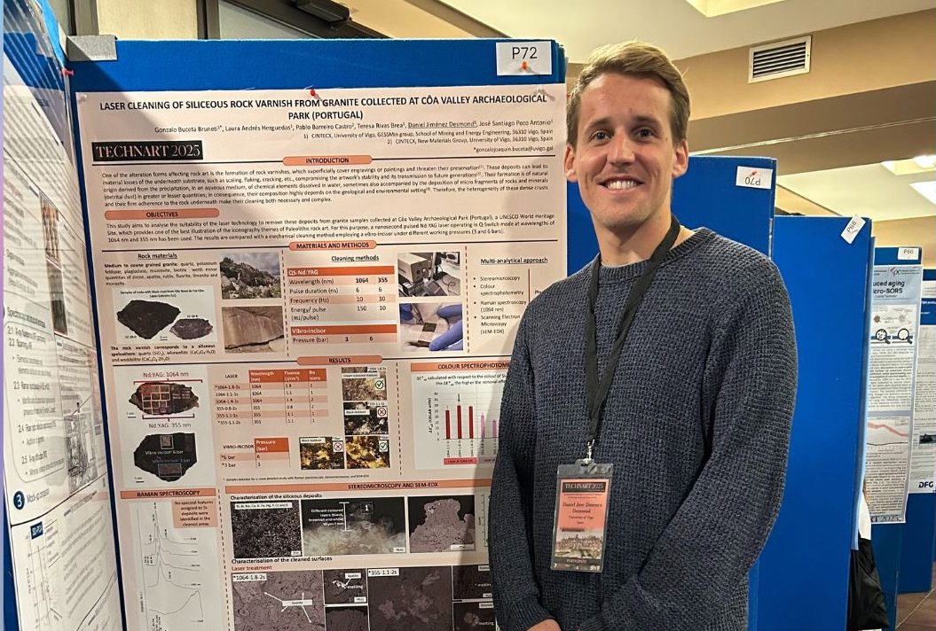 Daniel Jiménez-Desmond assisted TECHNART2025 with a new poster